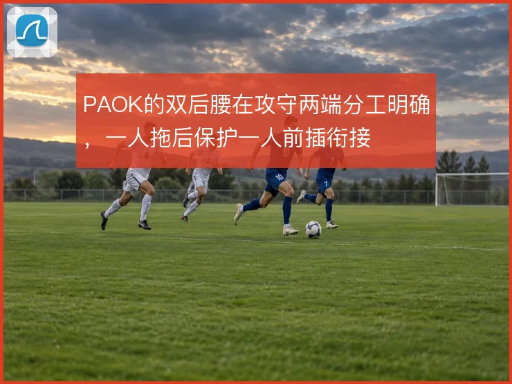 PAOK的双后腰在攻守两端分工明确，一人拖后保护一人前插衔接